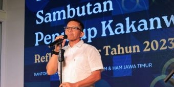 Reflesksi dan Introspeksi 2023: Kanwil Kemenkumham Jatim Apresiasi Pencapaian Jajaran Satker