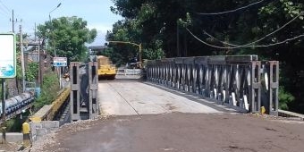 Maksimal 5 Ton, Jembatan Kedungasem Probolinggo Sudah Bisa Dilewati Kembali