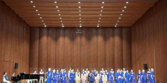 Siswa SD Asal Sidoarjo Harumkan Nama Indonesia dalam Ajang World Choir Games di Korea Selatan