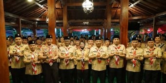 Wali Kota Kediri Hadiri Pelantikan Pengurus Pramuka 2026-2030