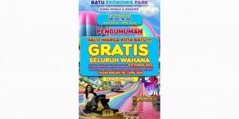 Opening Batu Ekonomis Park, Tiket Masuk Gratis untuk Masyarakat Lokal