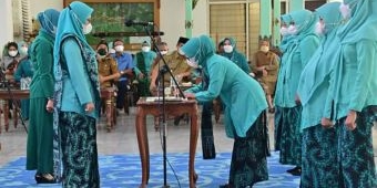 Lantik Ketua TP PKK Desa, Bupati Madiun: Suami Sukses Diikuti oleh Ibu-Ibu yang Hebat