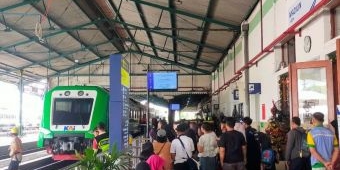 Penumpang KA Lokal Bias di Daop 7 Madiun Tembus 56.735 Selama Nataru
