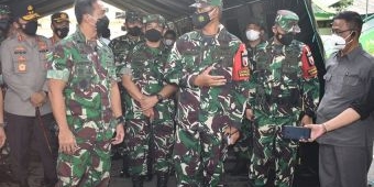 Dansatgas Repatriasi Sambut Kunjungan Panglima TNI Andika Perkasa