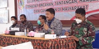 Beri Penyuluhan Wawasan Kebangsaan, Bakesbangpol Jember: Ada yang Sudah Haramkan Hormat Bendera