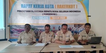 Hasil Rakor KONI Jadi Pembahasan di Rakerkot Perserosi Kota Malang