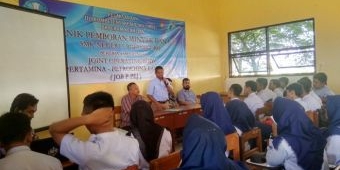 JOB P-PEJ Bantu SMK Migas Bojonegoro Gelar UKK