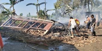 Tinggalkan Kompor Menyala karena Dapat Kabar Keponakan Kecelakaan, Rumah di Malang Terbakar