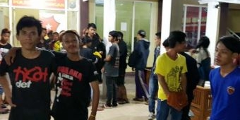 Operasi Sikat II Semeru, Polres Lamongan Amankan Puluhan Anak Punk