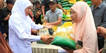 Kendalikan Inflasi di Jatim, Gubernur Khofifah Gelar Pasar Murah di Kota Pasuruan