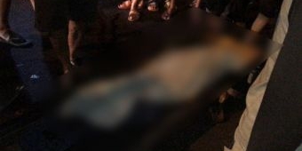 Warga Desa Ketegan Sidoarjo Tewas Tertabrak Sepeda Motor saat Menyeberang Jalan