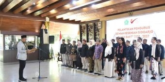 Lantik Pengurus Dekesda Periode 2022-2027, Berikut Harapan Bupati Sidoarjo soal Seni Budaya