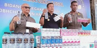 Bea Cukai dan Satpol PP Kota Batu Sita 94 Ribu Rokok Ilegal Sepanjang 2025