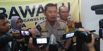 Antisipasi Deklarasi Kemenangan Capres-Cawapres, Polres Malang Kota Kerahkan 250 Personel