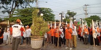 DPD PKS Kota Probolinggo Gelar Tarhib Ramadhan di Bundaran Serang