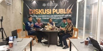 Diskusi Kuota Haji 2024, LBH Ansor Jatim: Penetapan Tersangka Gus Yaqut Belum Sesuai Prosedur