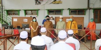 Tingkatkan Capaian Vaksinasi Covid-19, 2.000 Santri Ponpes di Kota Pasuruan Jalani Vaksin Hari Ini