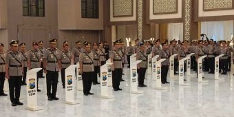 Kapolda Jatim Pimpin Sertijab PJU dan Kapolres Jajaran
