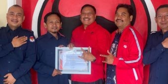 Terima Kunjungan Komisioner KPU, Ketua PDIP Gresik: Sosialisasi Pembenahan SIpol