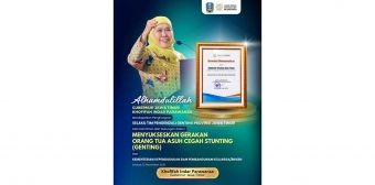 Gubernur Khofifah Raih Penghargaan Nasional atas Program Genting Cegah Stunting