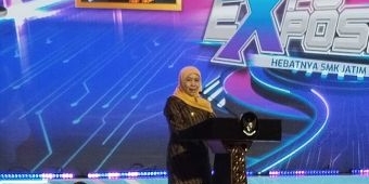 Tutup Expo SMK Jatim 2026, Gubernur Khofifah Tekankan Link and Match dengan Industri
