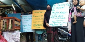 Minta 13 Kios Dikembalikan, Sejumlah Pedagang Pasar Legi Ponorogo Tagih Janji Dinas Perdagkum