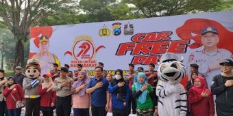 Peringati Hari Bhayangkara ke-79, Polresta Sidoarjo Hadirkan Pelayanan Publik di CFD