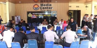 Ngopi Bareng Awak Media, Kapolres Ngawi Kuatkan Sinergi dan Kolaborasi