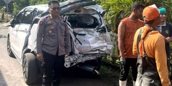 Ringsek, Mobil Mitsubishi Expander Tertabrak KA Majapahit di Blitar