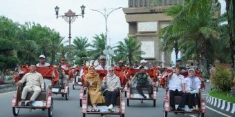 Pemkab Kediri Apresiasi Bantuan 200 Becak Listrik dari Presiden Prabowo