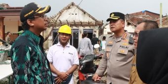 Forkopimda Sidoarjo Tinjau Lokasi Terdampak Angin Puting Beliung