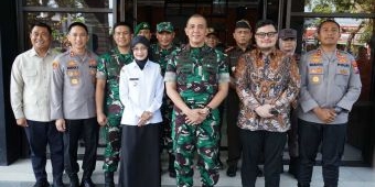 Pangdam V Brawijaya Tinjau Lokasi Rencana Yonif Teritorial Pembangunan di Kediri