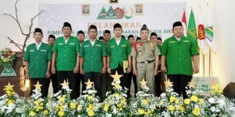 Pengurus Periode 2022-2024 Resmi Dilantik, ​PAC GP Ansor Karangploso Malang Ajak Banom NU Sinergi