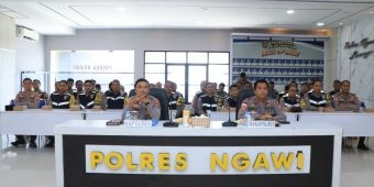 Polres Ngawi Minta Bhabinkamtibmas Perkuat Deteksi Dini dan Dukung Ekonomi Warga