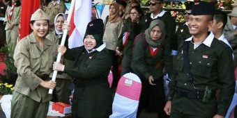 Tampil Bareng di Parade Surabaya Juang 2019, Begini Pesan Wali Kota dan Wawali