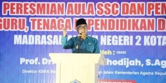 Hadiri Peresmian Salim Sport Center MAN 2 Kota Kediri, Gus Qowim: Energi Baru untuk Berprestasi