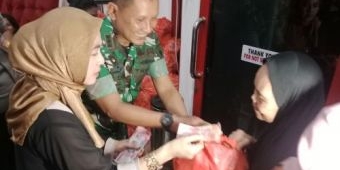 Samaview Hotel Bersama Dandim dan Mat Mochtar Bagikan Bantuan Yatim dan Dhuafa di Bulak Banteng