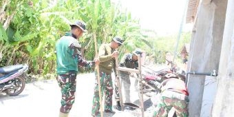 TMMD ke-126 Sidoarjo Bangun 5 Pamsimas di Kedondong