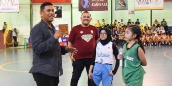 Buka Wali Kota Cup Basketball Tournament, Mas Abu: Wadah Pembinaan untuk Potensi Anak-anak