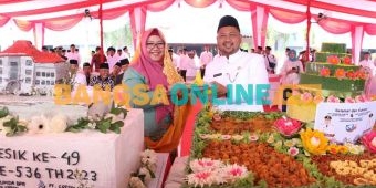 Upacara HUT ke-49, Bupati Gresik Ajak Kolaborasi Dalam Pelayanan Publik