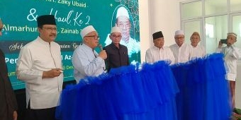 Taushiah pada Haul Kiai Zaky Ubaid, Kiai Asep Resmikan PPAI Az-Zahrah Pasuruan