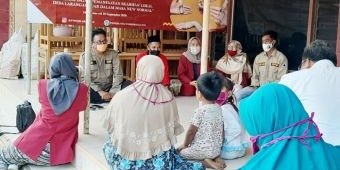 Gandeng FRPB Pamekasan, Mahasiswa PMM UMM Sosialisasi Adaptasi Kebiasaan Baru