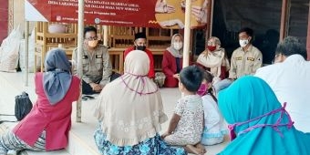 ​Gandeng FRPB Pamekasan, Mahasiswa PMM UMM Sosialisasi Adaptasi Kebiasaan Baru