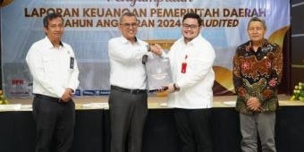 Bupati Kediri Serahkan LKPD 2024 pada BPK Perwakilan Jatim