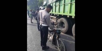Kecelakaan Maut di Gempol, Pemotor Tewas Tabrak Truk Parkir