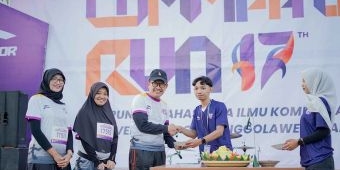 Peringati Dies Natalis ke-17, Himaikom Unirow Tuban Gelar CommFair Run 2025