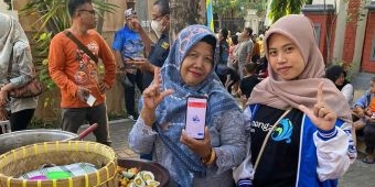 Perumda Pasar Lamongan Ajak Pedagang Nasi Boran Go Online