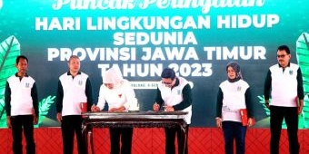 Petrokimia Gresik dan Gubernur Khofifah Teken Kesepakatan Bersama Pengelolaan Lingkungan di Jatim