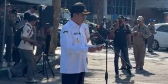 Bupati Pamekasan Pimpin Operasi Penertiban PKL