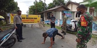 Totalitas TNI-Polri di Blitar dalam Tangani Warga di Zona Merah Luar Biasa
